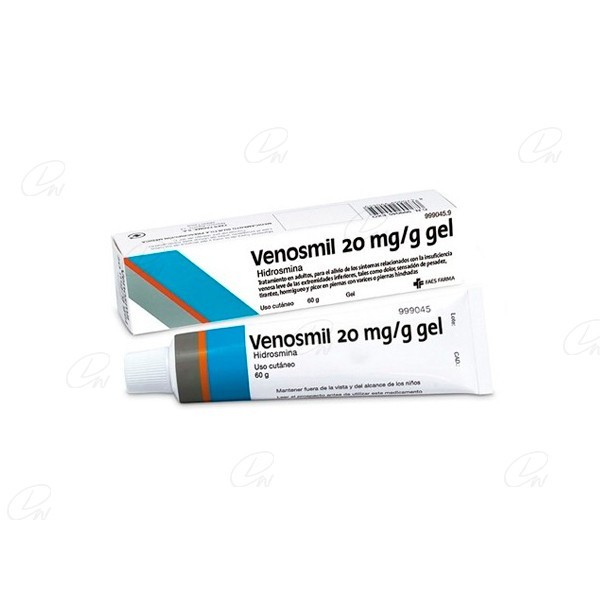 VENOSMIL 20 MG/G GEL TOPICO 60 G