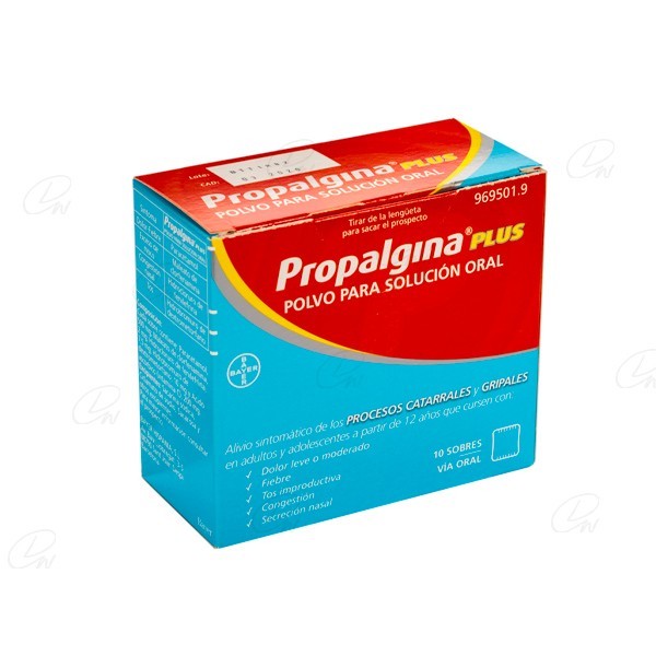 PROPALGINA PLUS POLVO PARA SOLUCIÓN ORAL