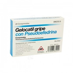 GELOCATIL GRIPE CON PSEUDOEFEDRINA COMPRIMIDOS