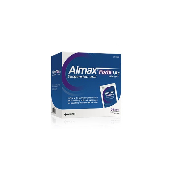 ALMAX FORTE 1.5 G 12 SOBRES SUSPENSION ORAL