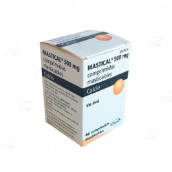 MASTICAL 500 mg COMPRIMIDOS MASTICABLES