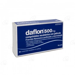 DAFLON 500 500 MG 60 COMPRIMIDOS RECUBIERTOS