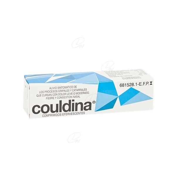 COULDINA CON ACIDO ACETILSALICILICO COMPRIMIDOS EFERVESCENTES