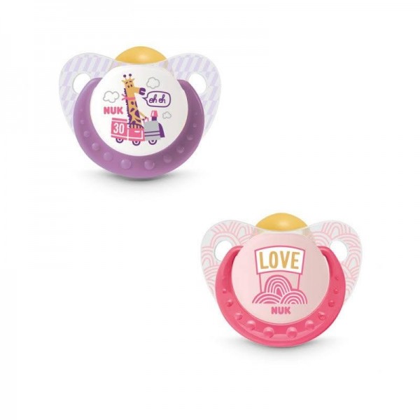 Nuk Chupete Latex 0-6m Fantasy 2 U