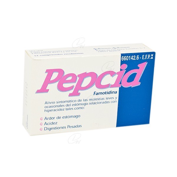 PEPCID 10 mg COMPRIMIDOS RECUBIERTOS