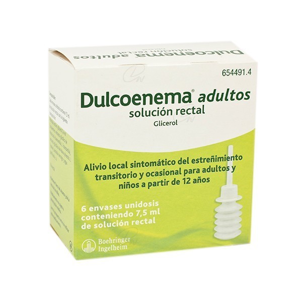 DULCOLAXO GLICEROL  6