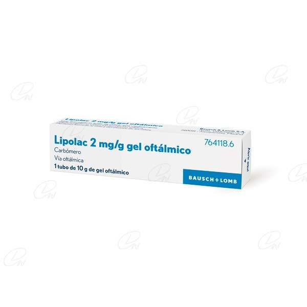 LIPOLAC 2 mg/g GEL OFTALMICO