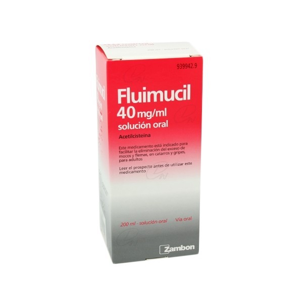 FLUIMUCIL 40mg/ml SOLUCION ORAL