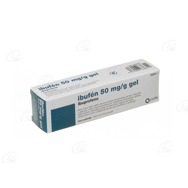 IBUFEN 50 mg/g GEL
