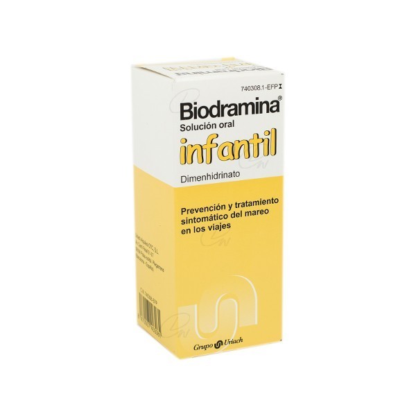 BIODRAMINA  INFANTIL 4 mg/ml SOLUCION ORAL
