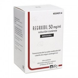 REGAXIDIL 50 mg/ml SOLUCION CUTANEA