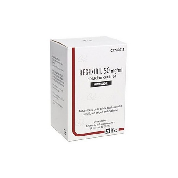 REGAXIDIL 50 mg/ml SOLUCION CUTANEA