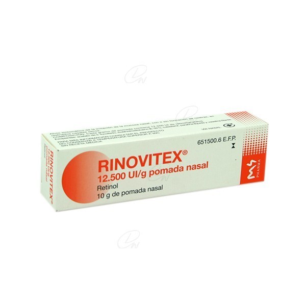 RINOVITEX 12.500 UI /g POMADA NASAL