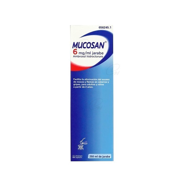 MUCOSAN 6 mg/ ml JARABE