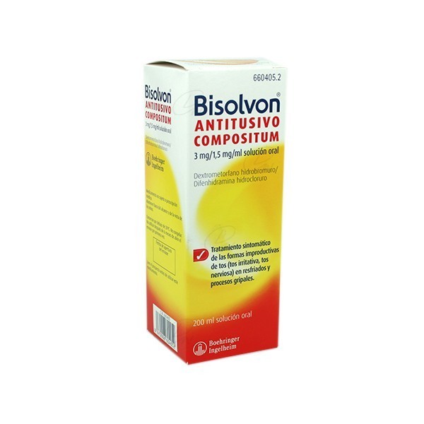 BISOLVON ANTITUSIVO COMPOSITUM 3 mg/ml + 1