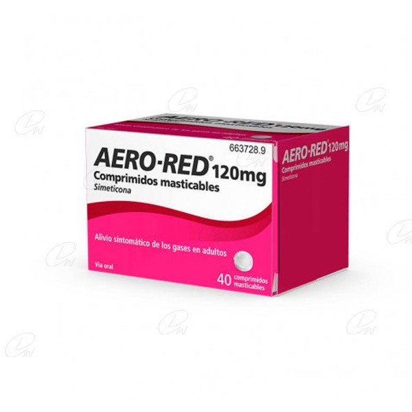 AERO-RED 120 mg COMPRIMIDOS MASTICABLES