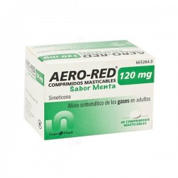 AERO RED 120 mg COMPRIMIDOS MASTICABLES SABOR MENTA
