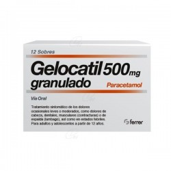 GELOCATIL 500 mg GRANULADO