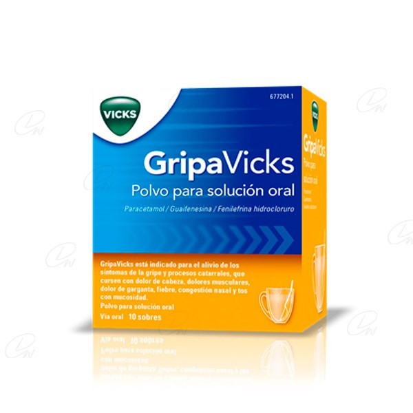 GRIPAVICKS  POLVO PARA SOLUCION ORAL