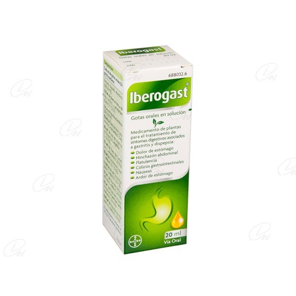 IBEROGAST GOTAS ORALES EN SOLUCION
