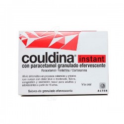 COULDINA INSTANT CON PARACETAMOL GRANULADO EFERVESCENTE