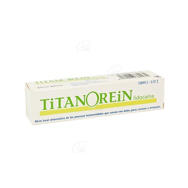 TITANOREIN LIDOCAINA CREMA RECTAL