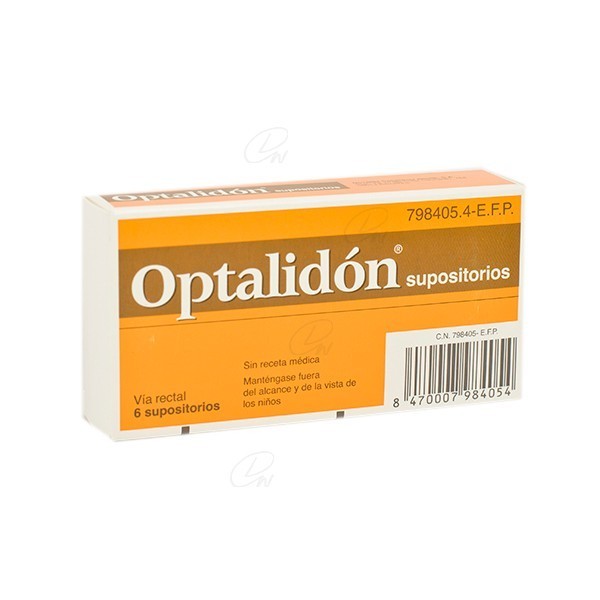 OPTALIDON SUPOSITORIOS