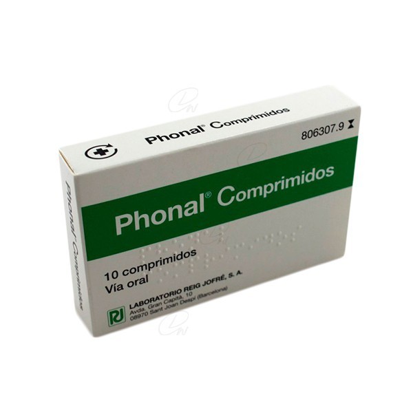 PHONAL COMPRIMIDOS