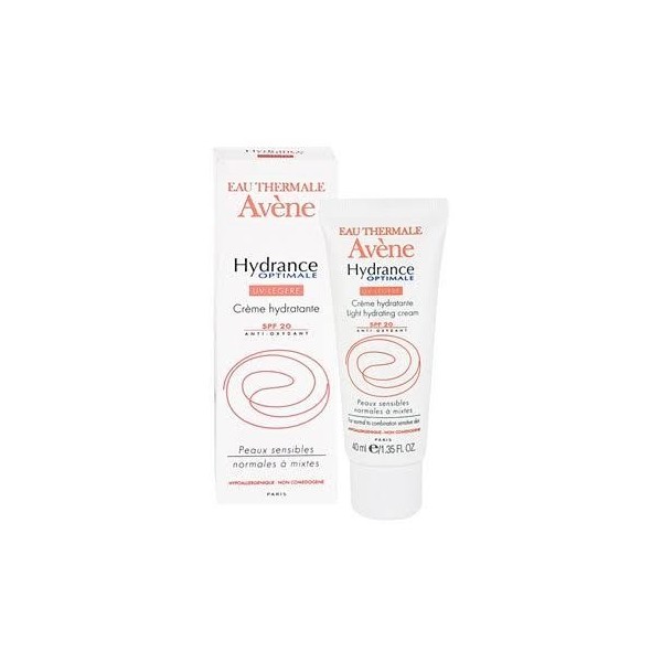 Avene Hydrance Ligera, SPF 20 - 40 ml...