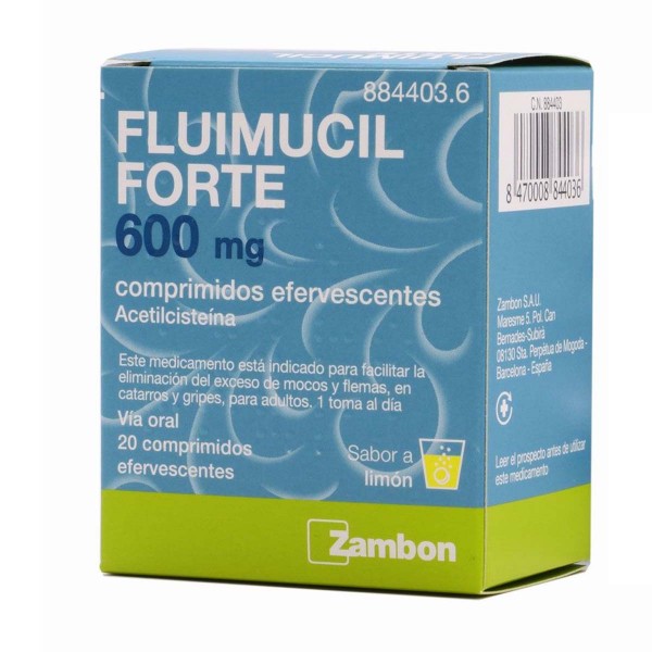 FLUIMUCIL FORTE 600 mg COMPRIMIDOS...