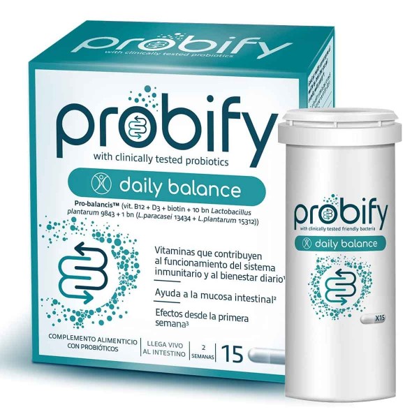 PROBIFY DAILY BALANCE 15 CAPSULAS