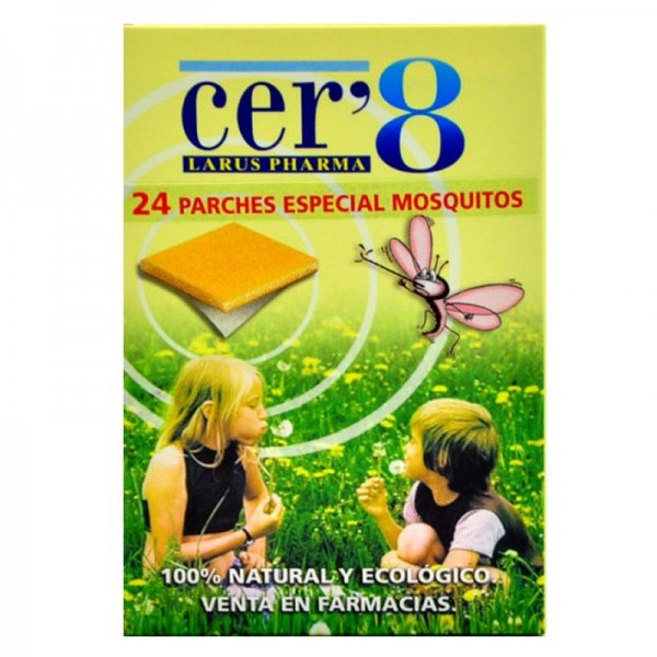 CER 8 PARCHES ANTIMOSQUITOS 24 UDS.