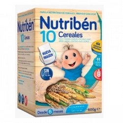 NUTRIBEN 10 CEREALES 1 ENVASE 600 G