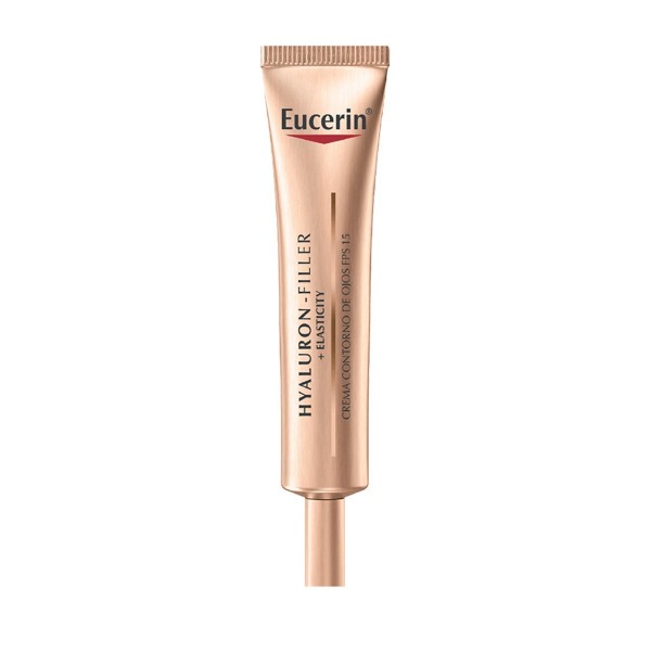 EUCERIN HYALURON FILLER+ELASTICITY FPS 15 CONTORNO DE OJOS 15 ML