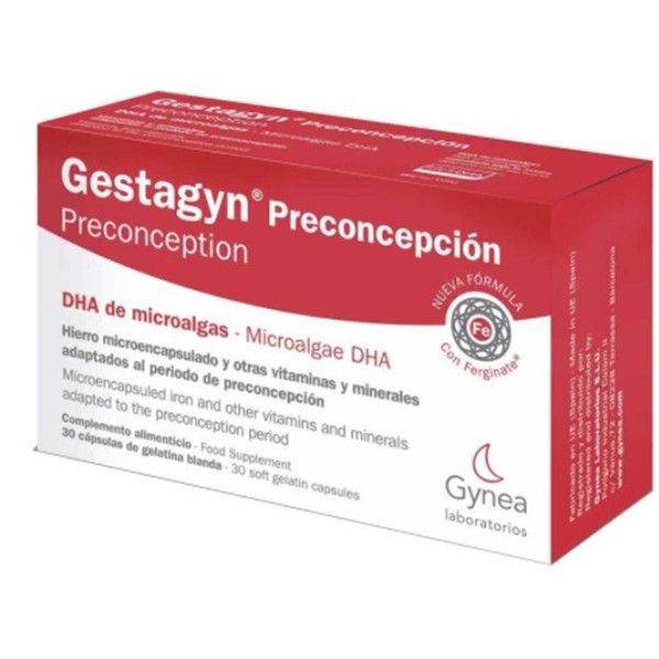 GESTAGYN PRECONCEPCION DHA 30 CAPSULAS