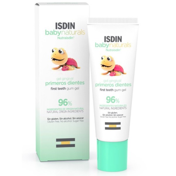 ISDIN BABY NATURALS NUTRAISDIN GEL GINGIVAL PRIMEROS DIENTES 1 ENVASE 30 ML