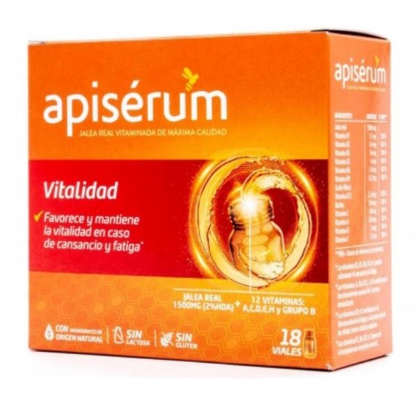 APISERUM VITALIDAD 18 VIALES