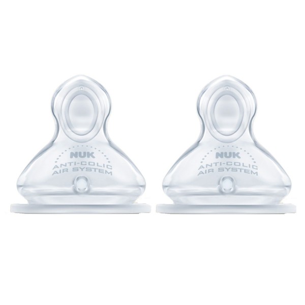 TETINA NUK ANCHA FC 1L SILICONA BI. 2UDS