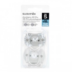 CHUPETE SILICONA FISIOLOGICO SUAVINEX +18 M 2 UNIDADES