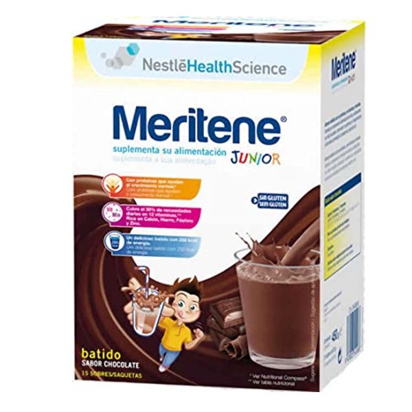Meritene Junior Chocolate 15 sobres