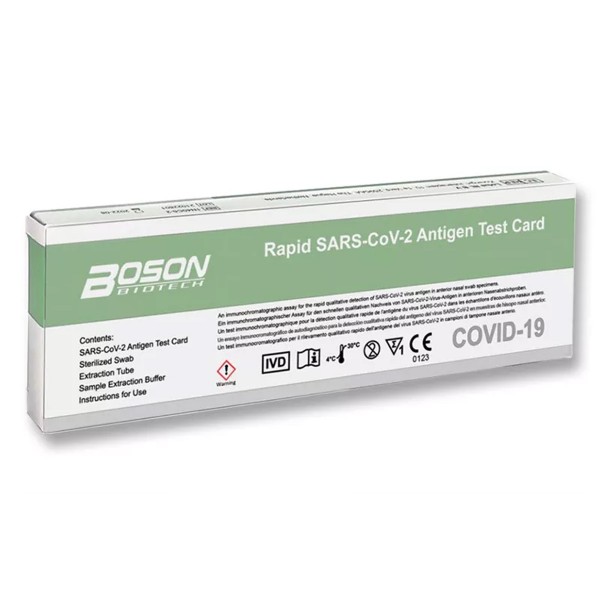TEST ANTIGENOS AUTODIAGNOSTICO BOSON...