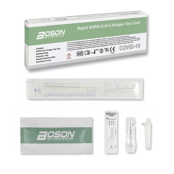 TEST ANTIGENOS AUTODIAGNOSTICO BOSON...