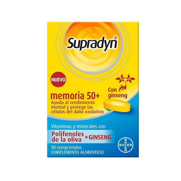 SUPRADYN MEMORIA 50+ 30 COMPRIMIDOS