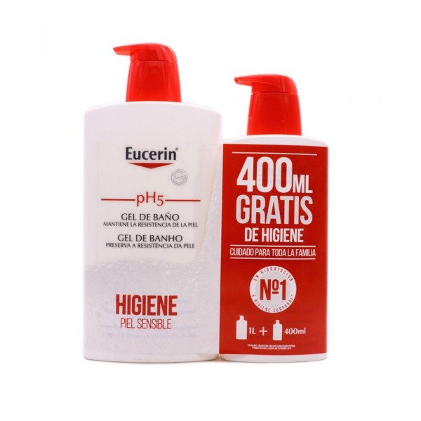EUCERIN FAMILY PACK GEL DE BAÑO 1 L....