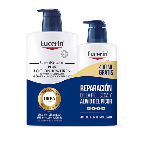 EUCERIN FAMILY PACK LOCION UREA 1L. +...