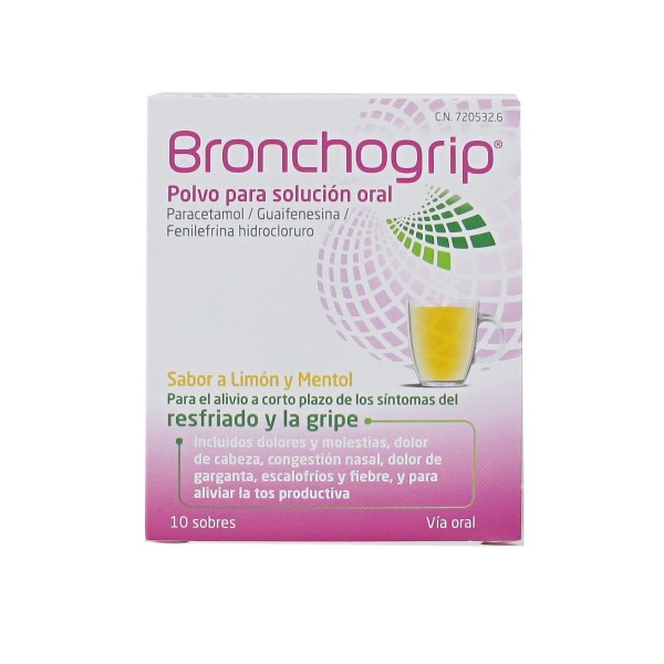 BRONCHOGRIP 10 SOBRES POLVO PARA...