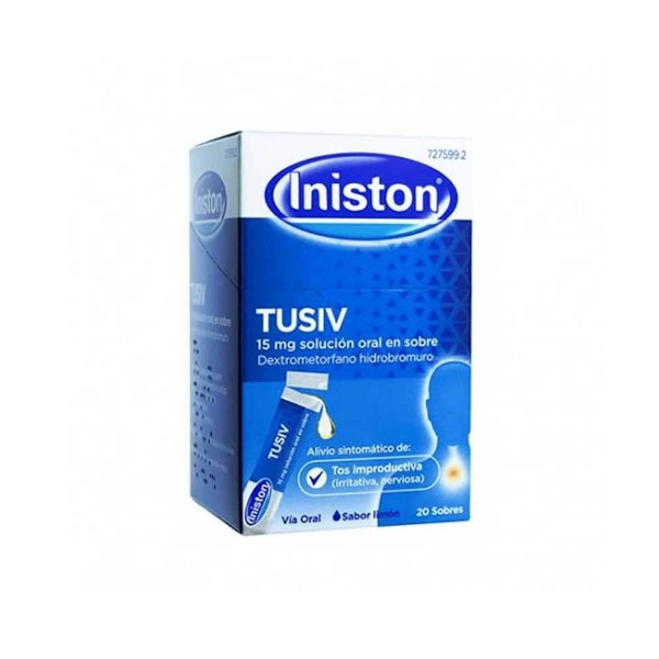 INISTON TUSIV 15 mg 20 SOBRES...