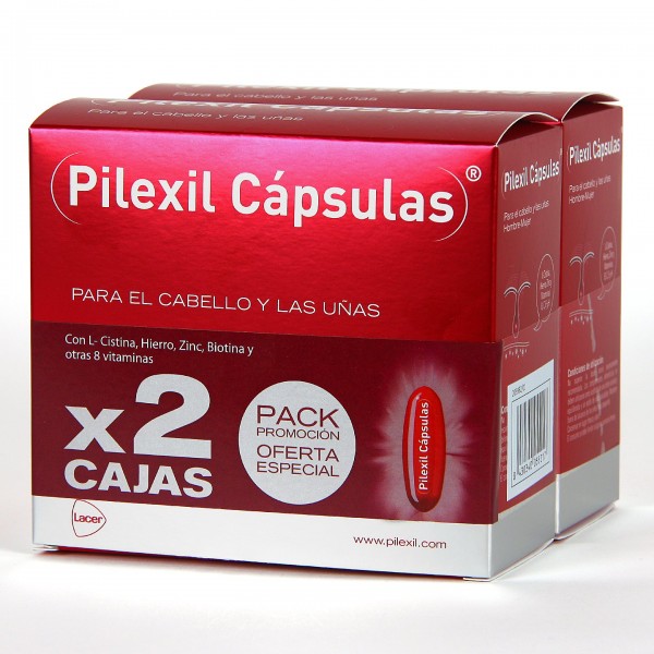 PILEXIL CAPSULAS 100 CAPS X 2 CAJAS...