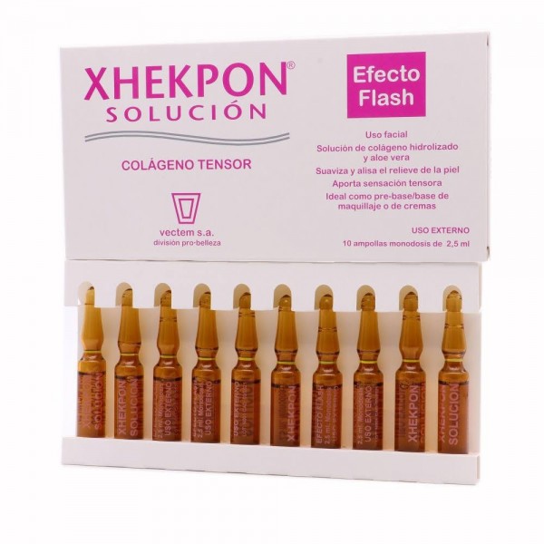 Xhekpon Solución 10 Ampollas