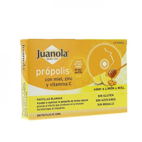 Juanola Propolis con Miel Zinc...
